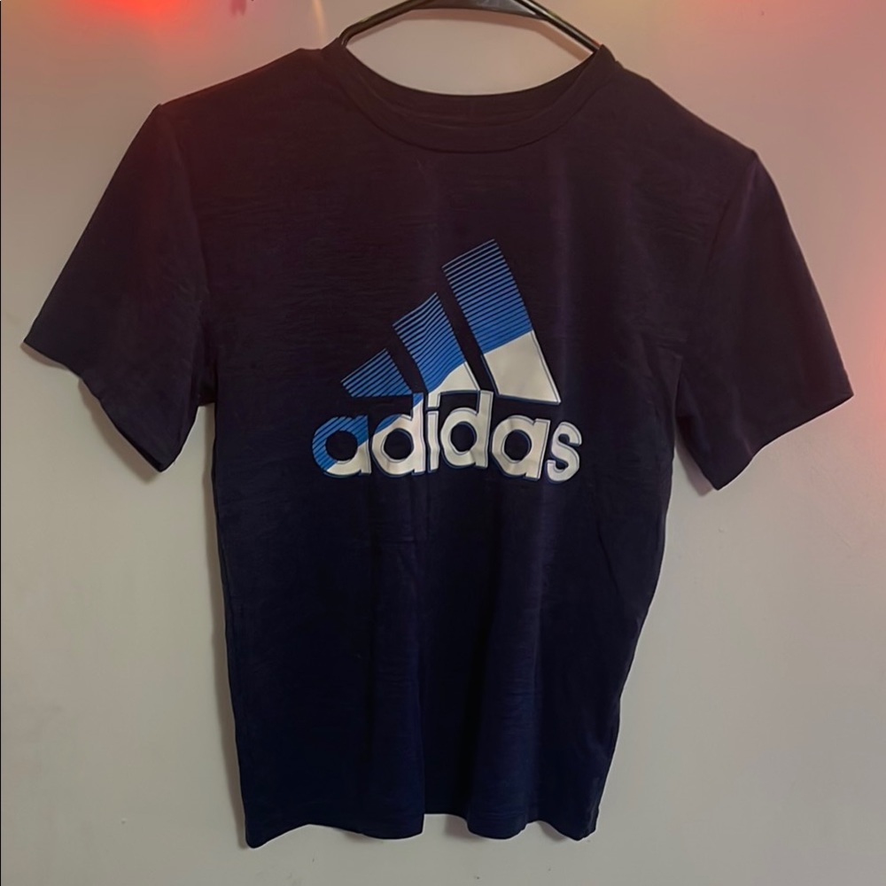 Adidas Kids Navy Blue T-Shirt